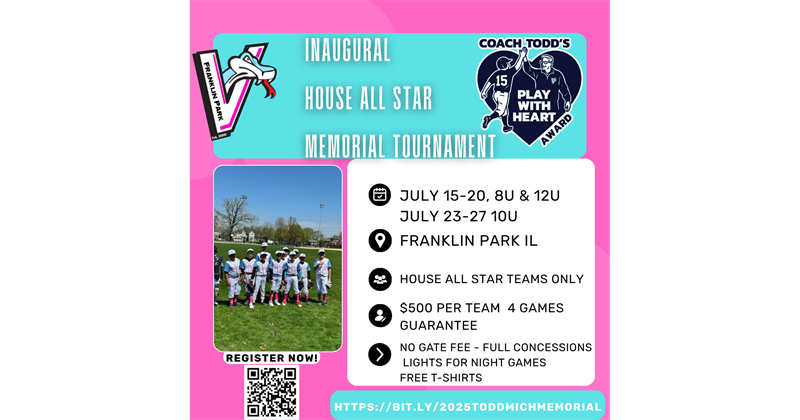 ANNOUNCING COACH TODD PLAY WITH HEART MEMORIAL TOURNAMENT